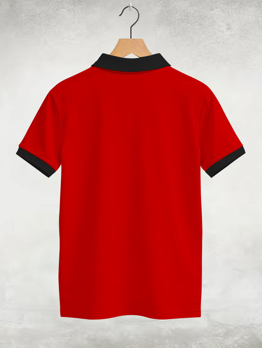 The Justice Printed Polo T-Shirt #PP133