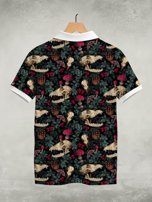 Dinosaur Printed Polo #PP108