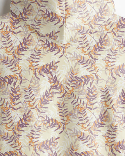 Leaf Print Hoodie #110