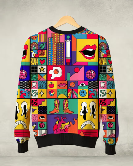 Folk Art Sweatshirt #106