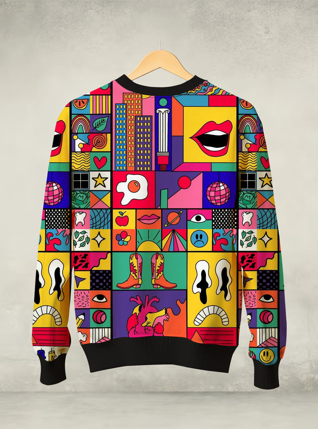 Folk Art Sweatshirt #106