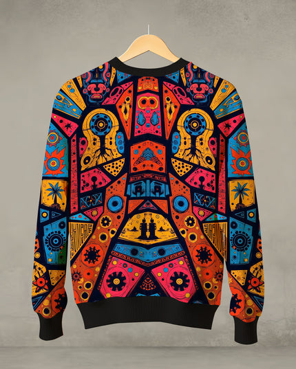 Abstract Art Printed Sweatshirt #109