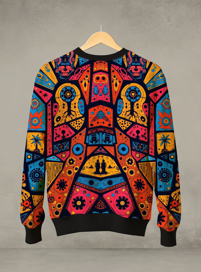 Abstract Art Printed Sweatshirt #109