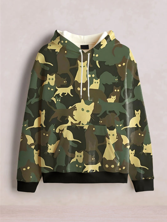 Men's Printed Hoodie #111