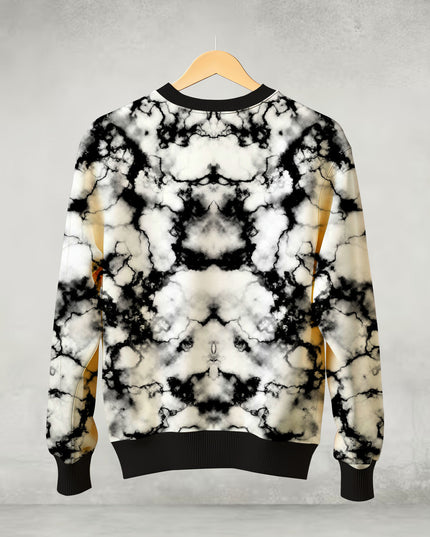 Black and White Clouds Sweatshirt #112