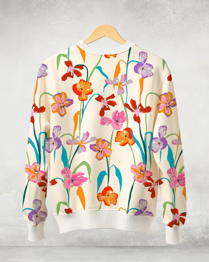 Colourful Floral Printed Sweatshirt #118