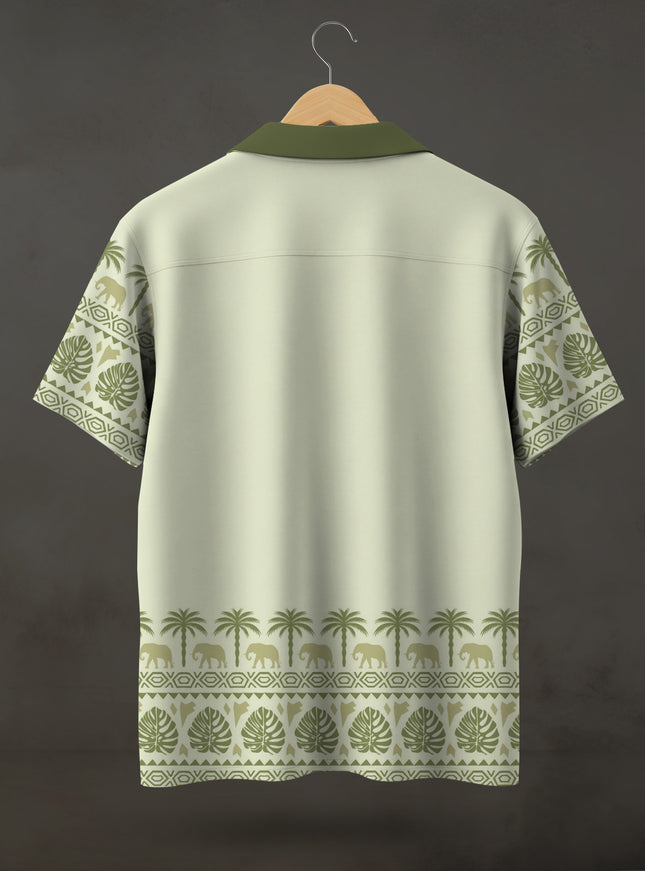 Elephant Tribal Print Shirt