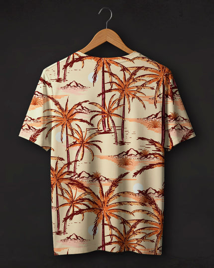 Summer Island Print T-Shirt #PT134
