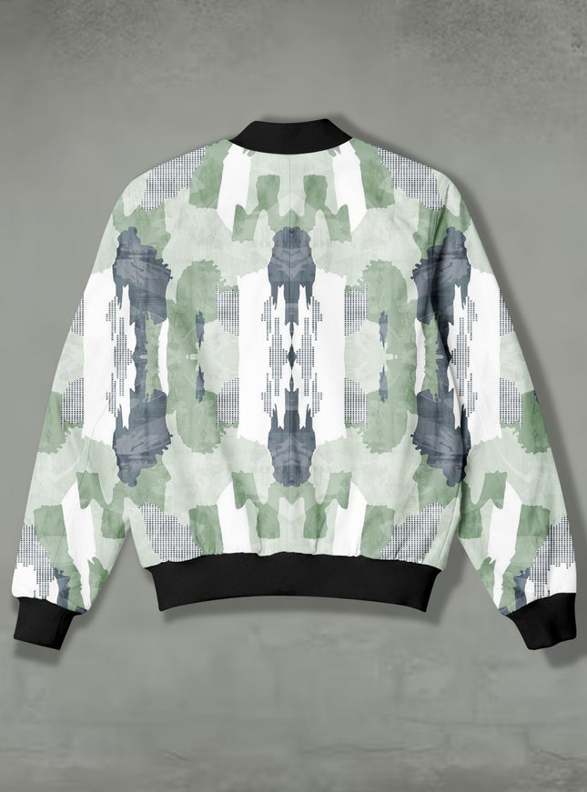 Camouflage Printed Bomber Jacket #BJ112
