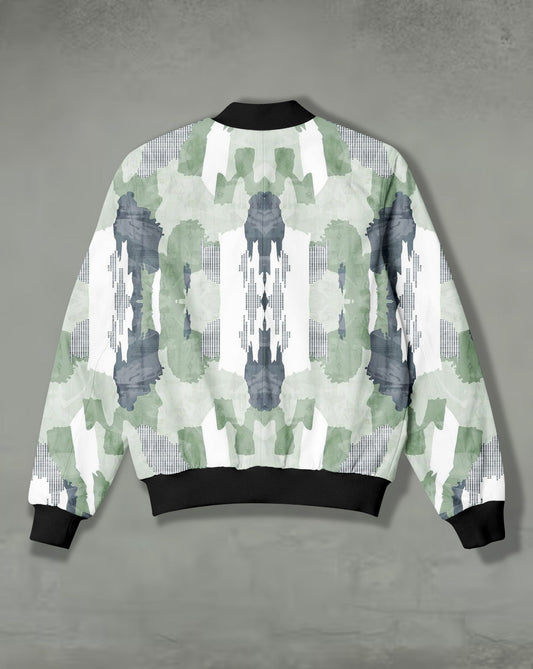 Camouflage Printed Bomber Jacket #BJ112