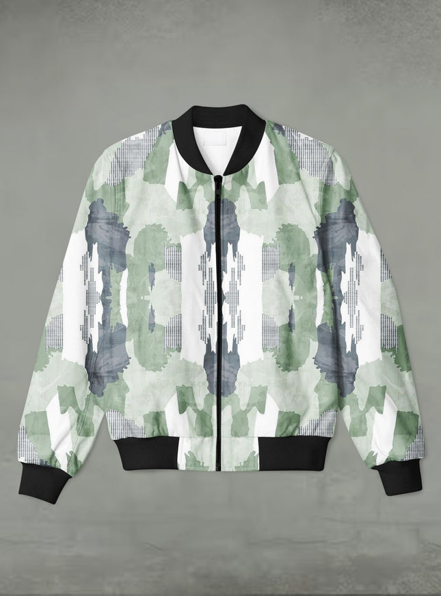 Camouflage Printed Bomber Jacket #BJ112