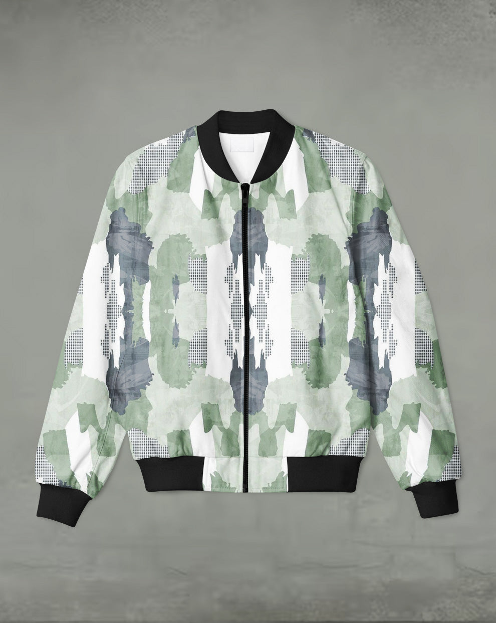 Camouflage Printed Bomber Jacket #BJ112