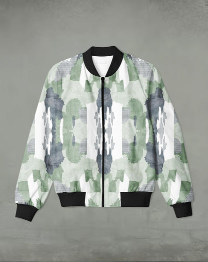 Camouflage Printed Bomber Jacket #BJ112