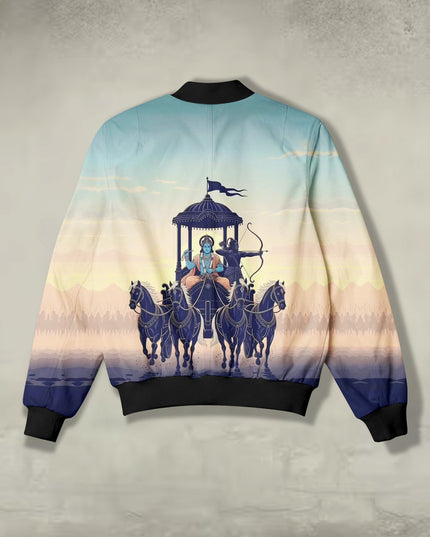 Sarth Print Bomber Jacket #BJ113