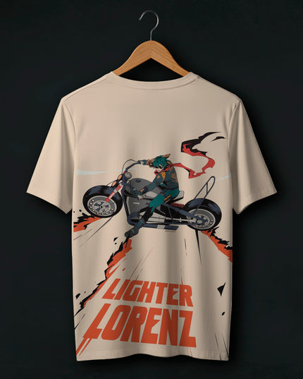 Lighter Lorenz Printed T-Shirt #PT149