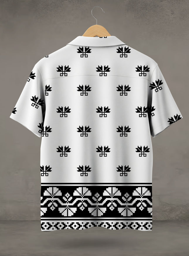 Folk Pattern Shirt