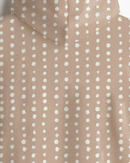 Dot Printed Hoodie #116