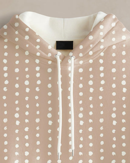 Dot Printed Hoodie #116