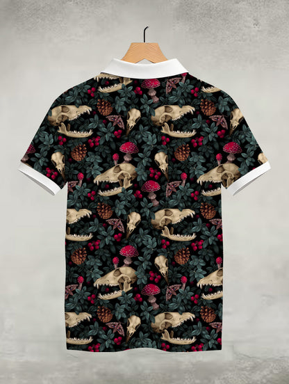 Dinosaur Printed Polo #PP108