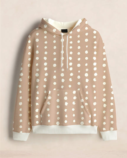 Dot Printed Hoodie #116