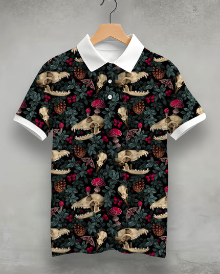 Dinosaur Printed Polo #PP108
