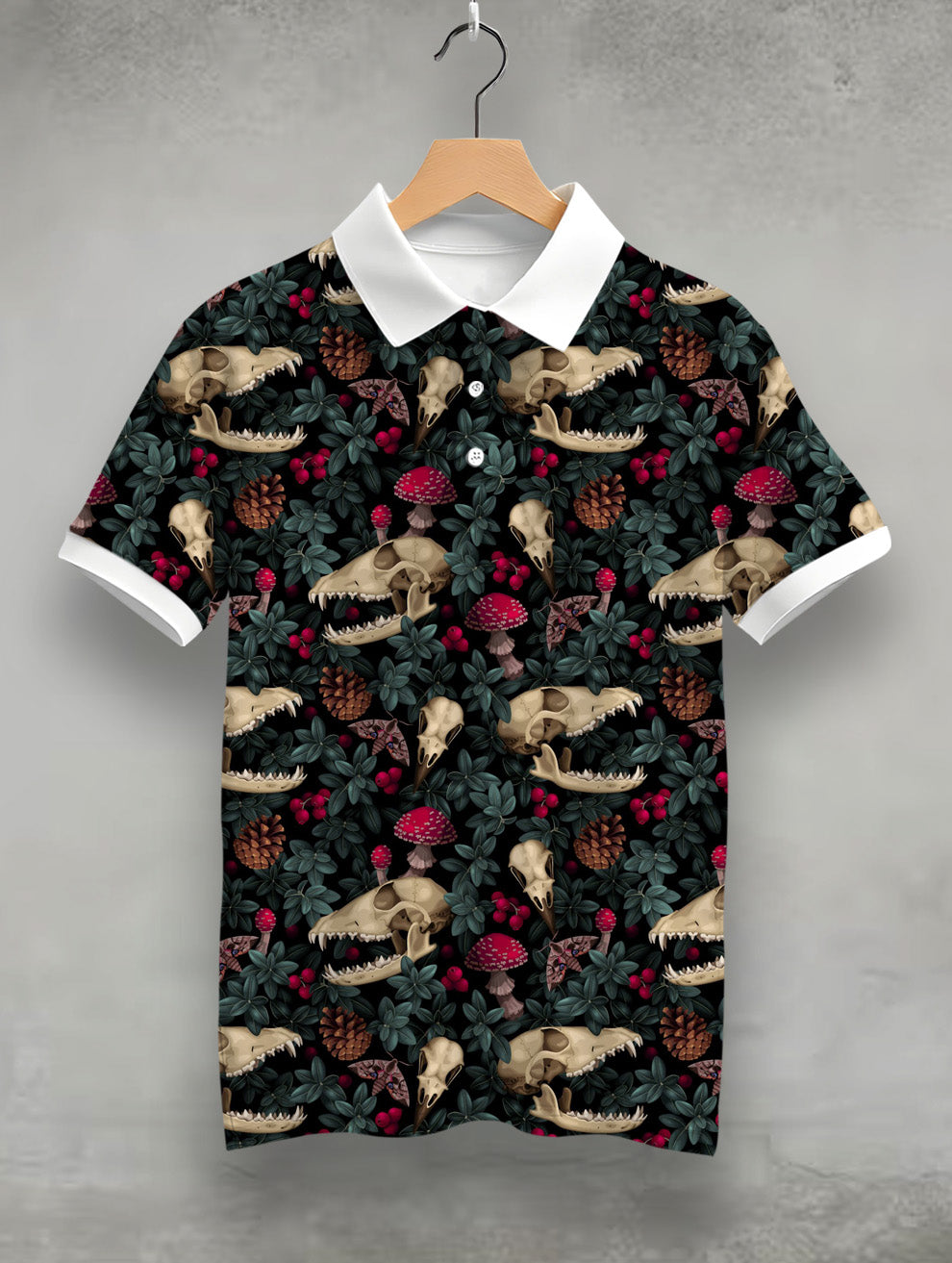 Dinosaur Printed Polo #PP108