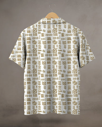 African Cultural Art Printed Shirt