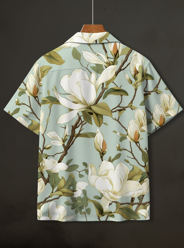 Big Floral Printed Shirt