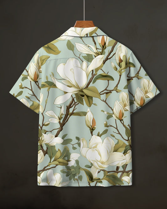 Big Floral Printed Shirt