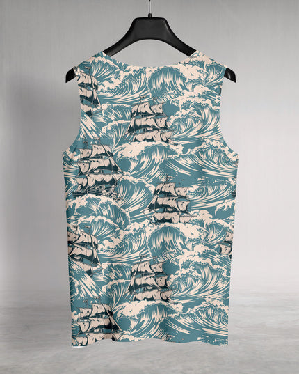 Sea Ship Printed Sando #109