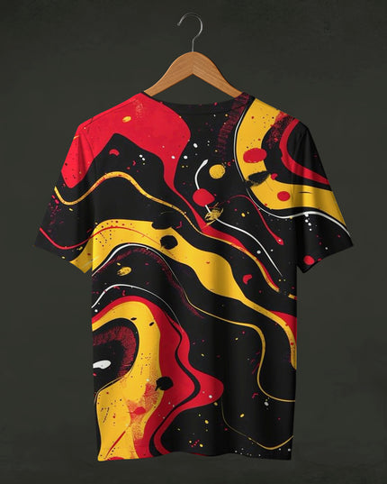 Magma Fluid Printed T-Shirt #PT178