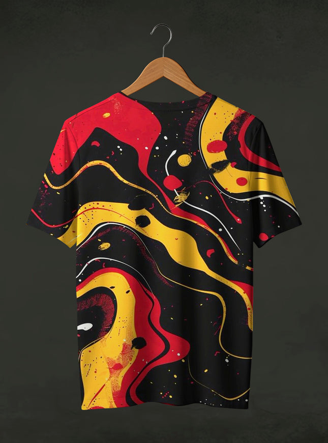 Magma Fluid Printed T-Shirt #PT178