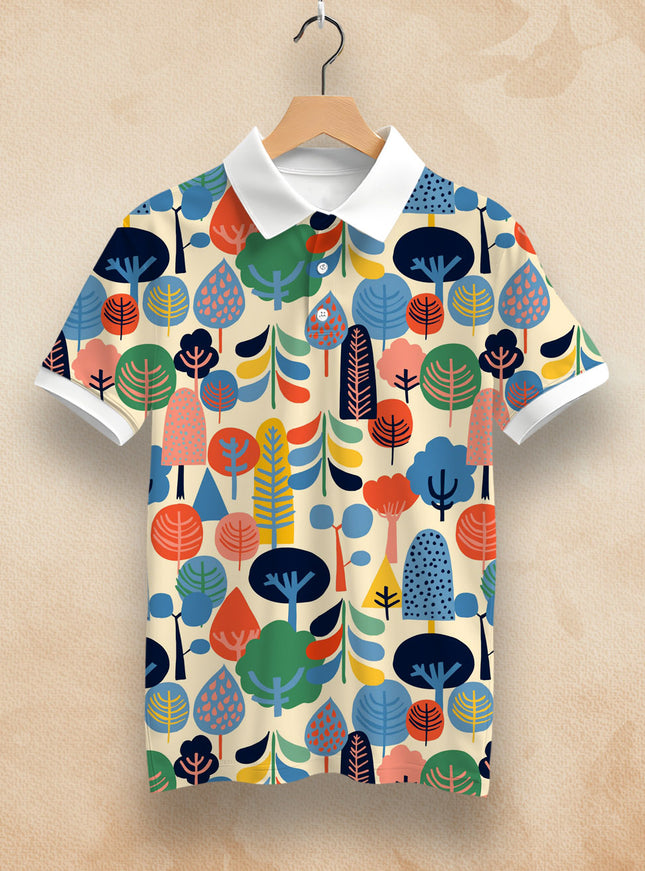 Sara Brezzi Printed Polo #PP107
