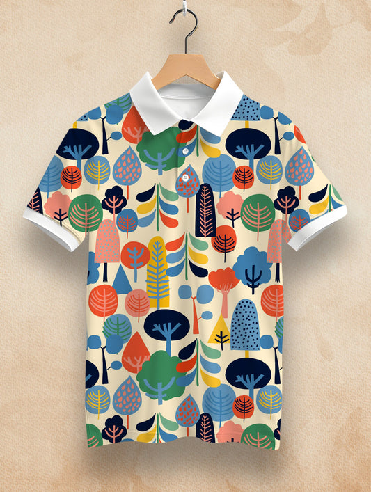 Sara Brezzi Printed Polo #PP107