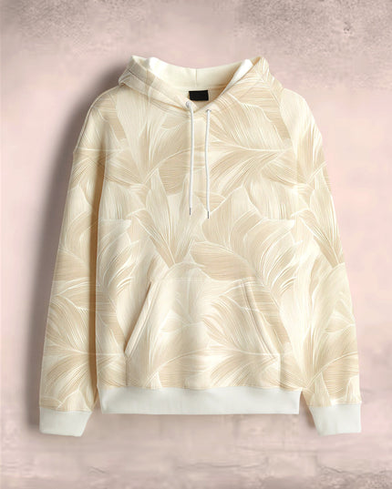 Big Leaf Printed Hoodie #117