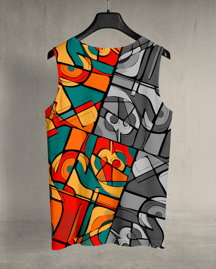Colourful Abstract Sando #122