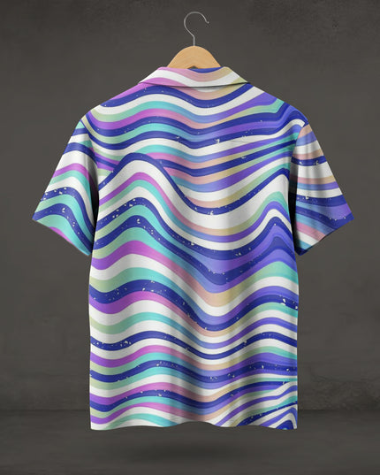 Multicolor Wave Printed Shirt