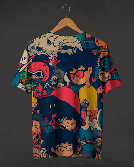 90s Street Art Printed T-Shirt #PT189