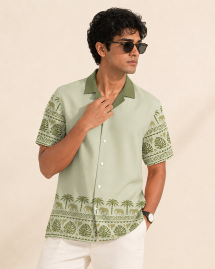 Elephant Tribal Print Shirt