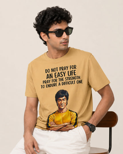 Bruce Lee Print T-Shirt #PT185