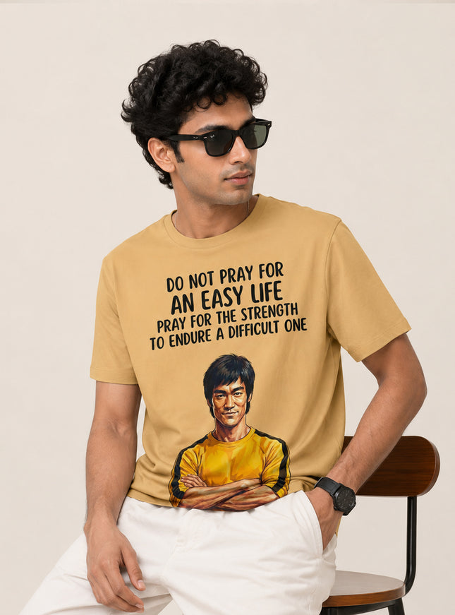 Bruce Lee Print T-Shirt #PT185