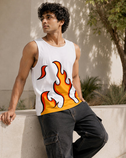 Fire Arm Printed Sando #156