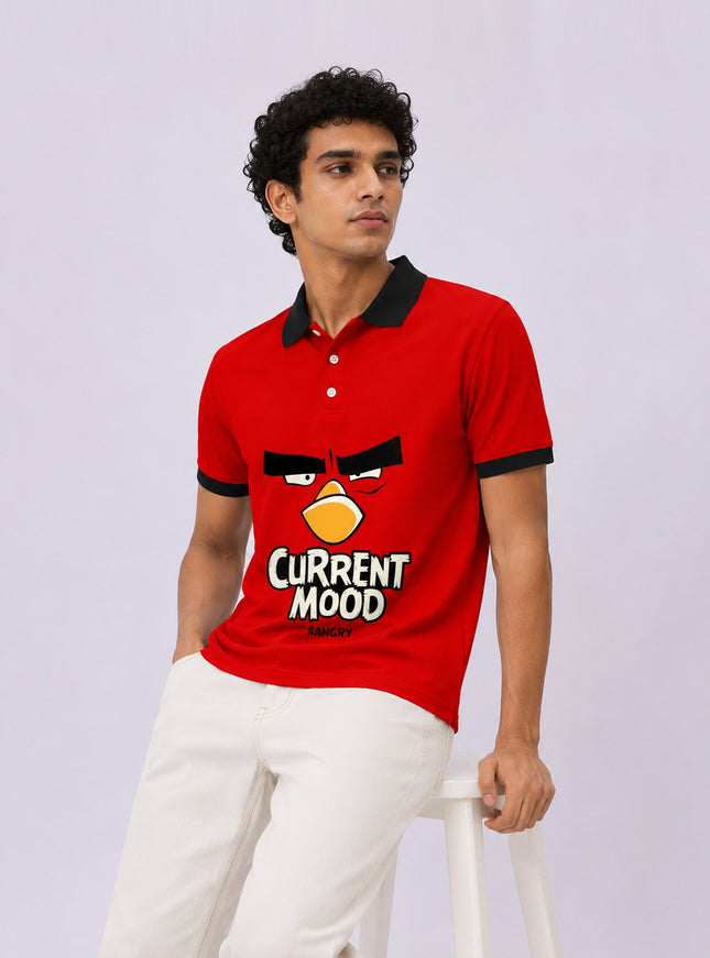 Current Mood Printed Polo T-Shirt #PP190
