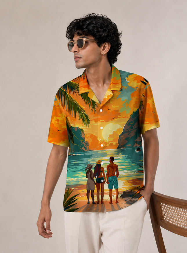 Dream Beach Printed Shirt