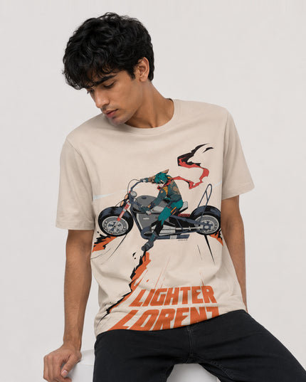 Lighter Lorenz Printed T-Shirt #PT149