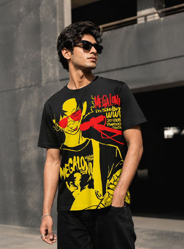 Megaloni Print T-Shirt #PT151
