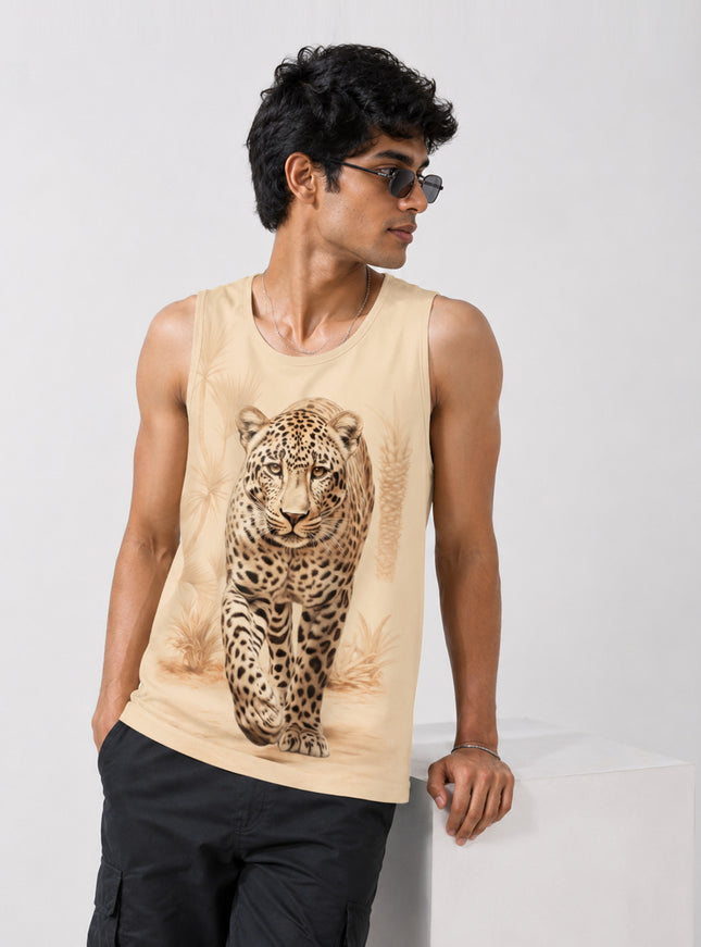 Tiger Printed Sando #104