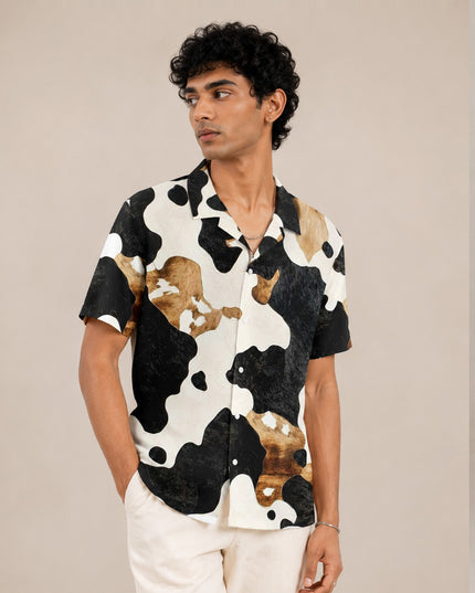 Liquid Art Printed Shirt