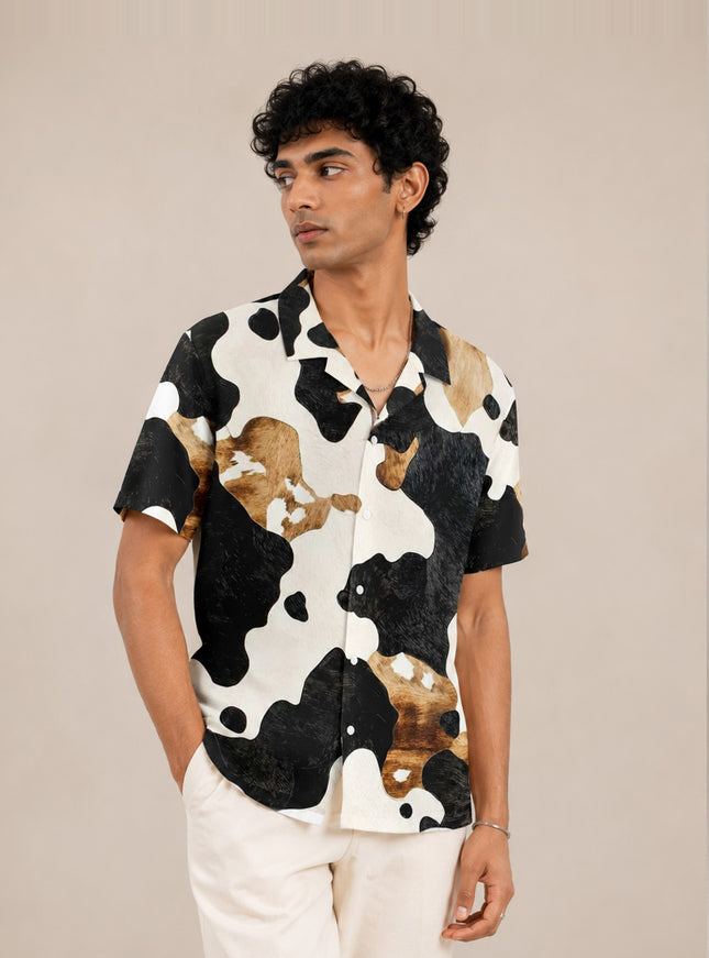 Liquid Art Printed Shirt