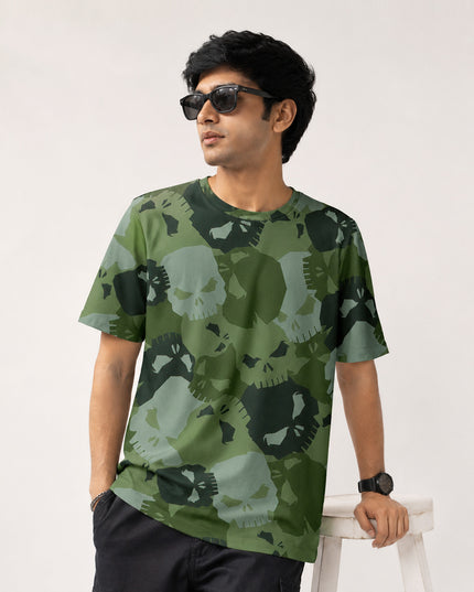 Skull Printed Tees #PT114